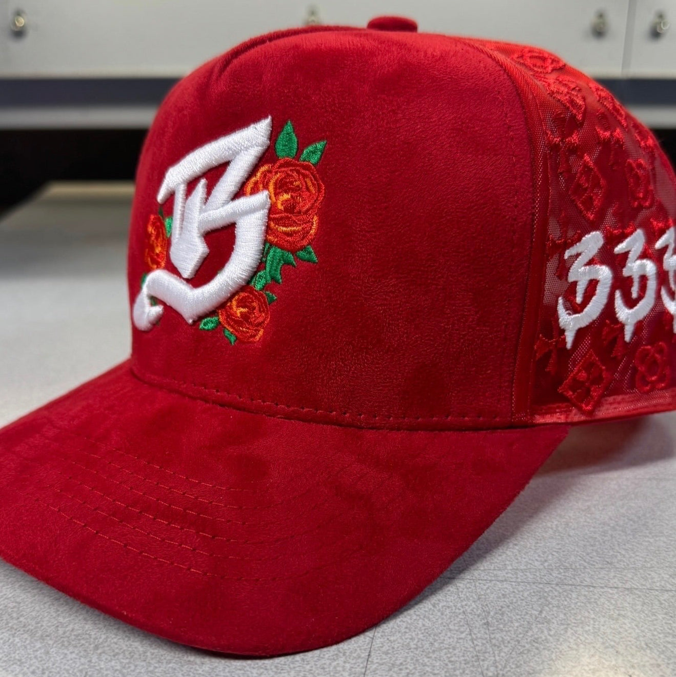 BLESSD MERCH | RED ROSE HAT