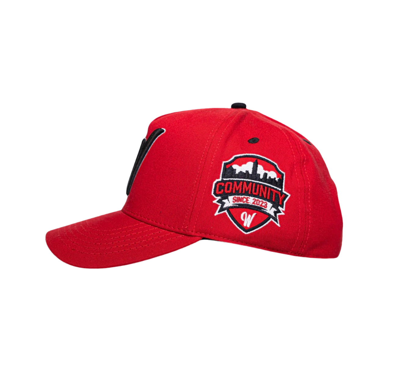 W MERCH | BASEBALL W PREMIUM RED