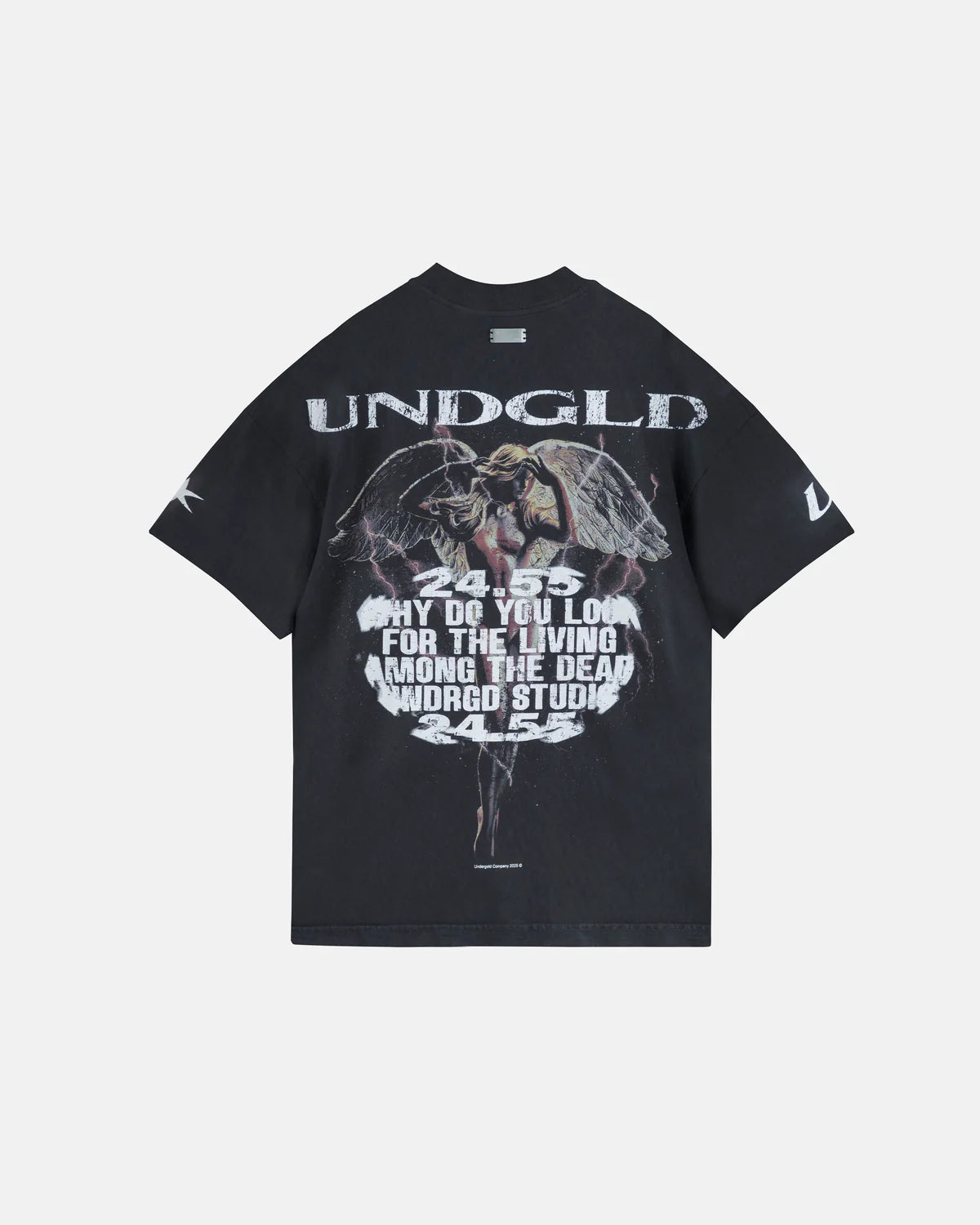 AGNUS DEI VALKYRIE TSHIRT VINTAGE BLACK