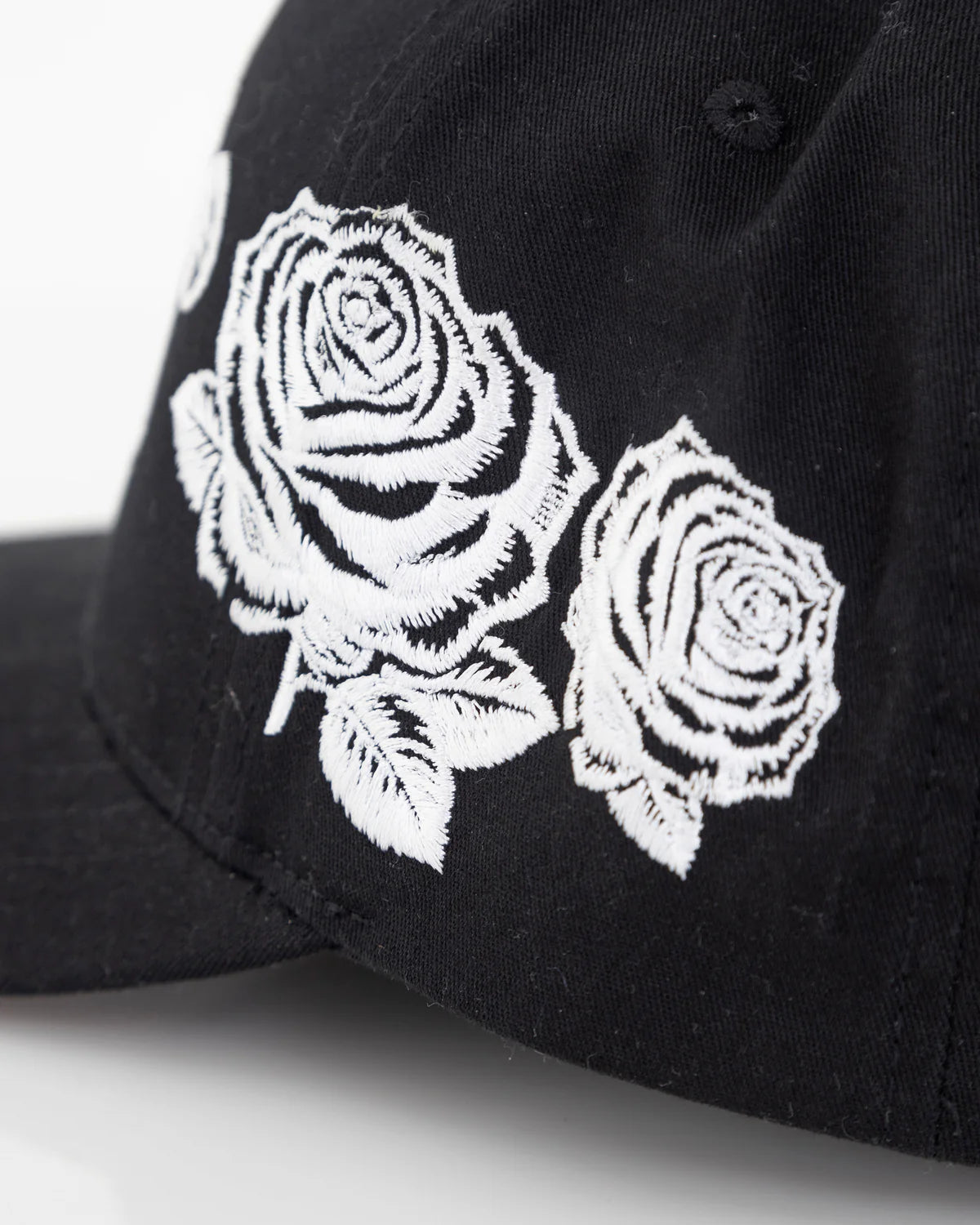 GRATIA PLENA FLOWERS HIGH CROWN CAP BLACK