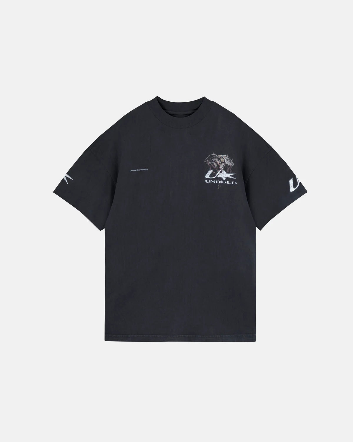 AGNUS DEI VALKYRIE TSHIRT VINTAGE BLACK