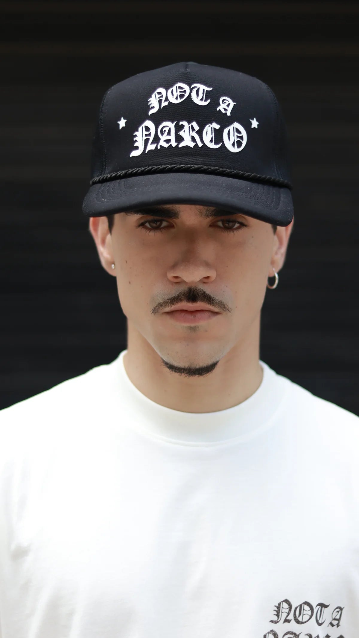NOT A NARCO™ SOUVENIR BLACK/WHITE CAP