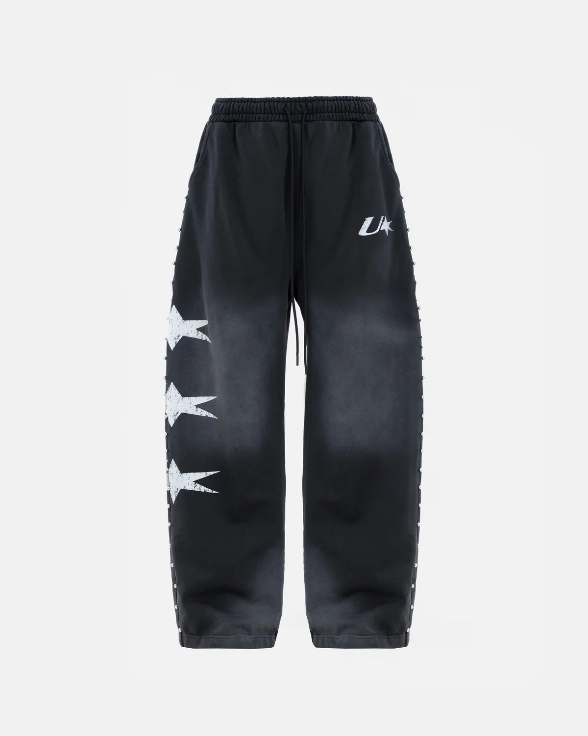 AGNUS DEI U STAR STRAIGHTPANTS SMOKEY BLACK