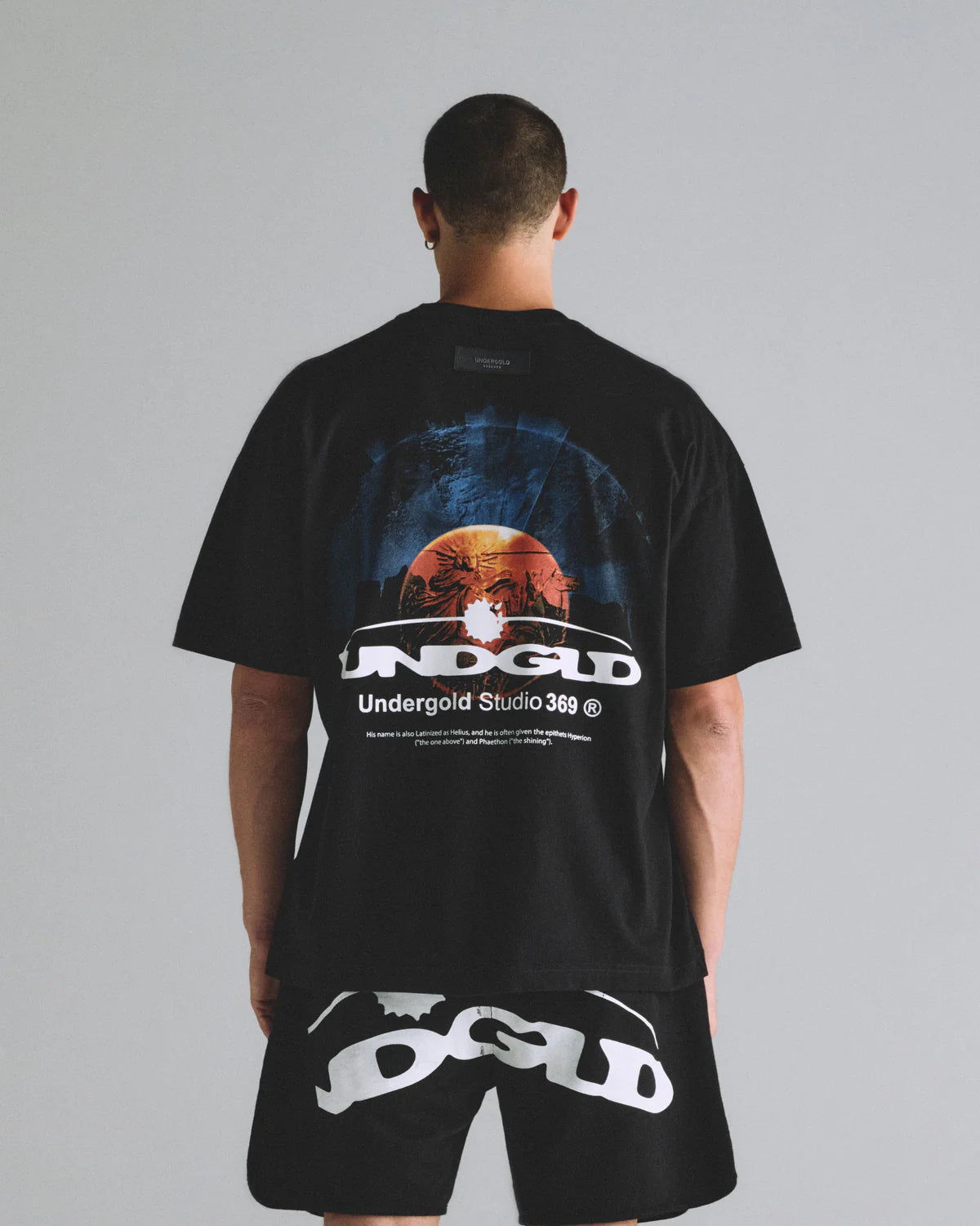 HELIOS PHASES TSHIRT BLACK