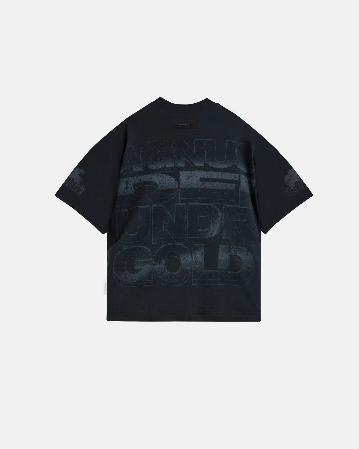AGNUS DEI SAINT SHEPHERD BOXY FIT TSHIRT VINTAGE BLACK