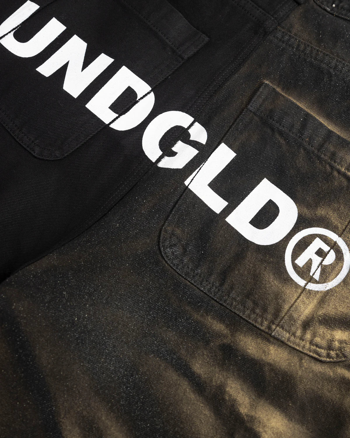 GRATIA PLENA WIDE JEAN DUAL BLACK