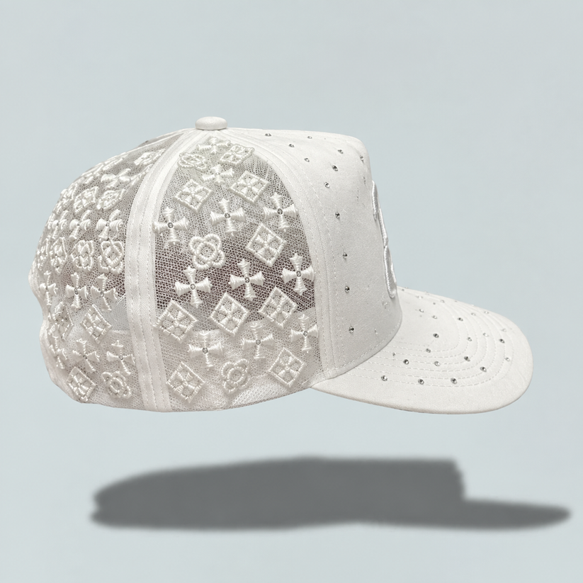 BLESSD MERCH | WHITE JEWELED