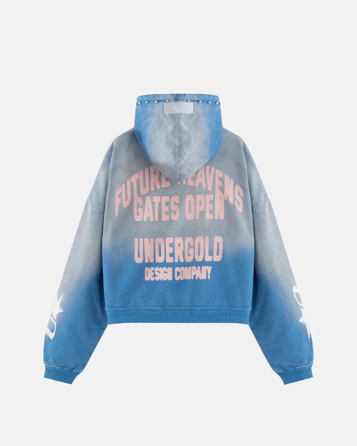 AGNUS DEI FUTURE HEAVENS HOODIE STORM BLUE