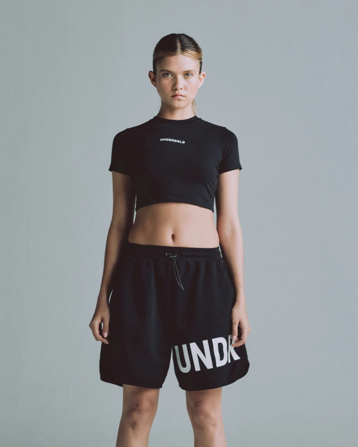 BASICS BABY TEE BLACK