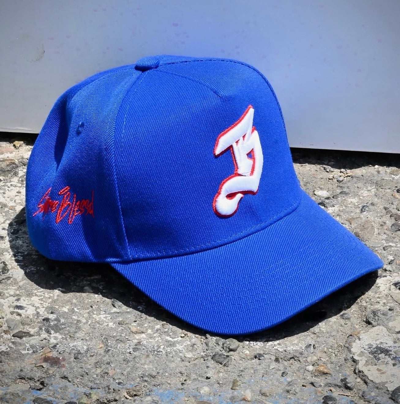 BLESSD MERCH | BLUE B WHITE