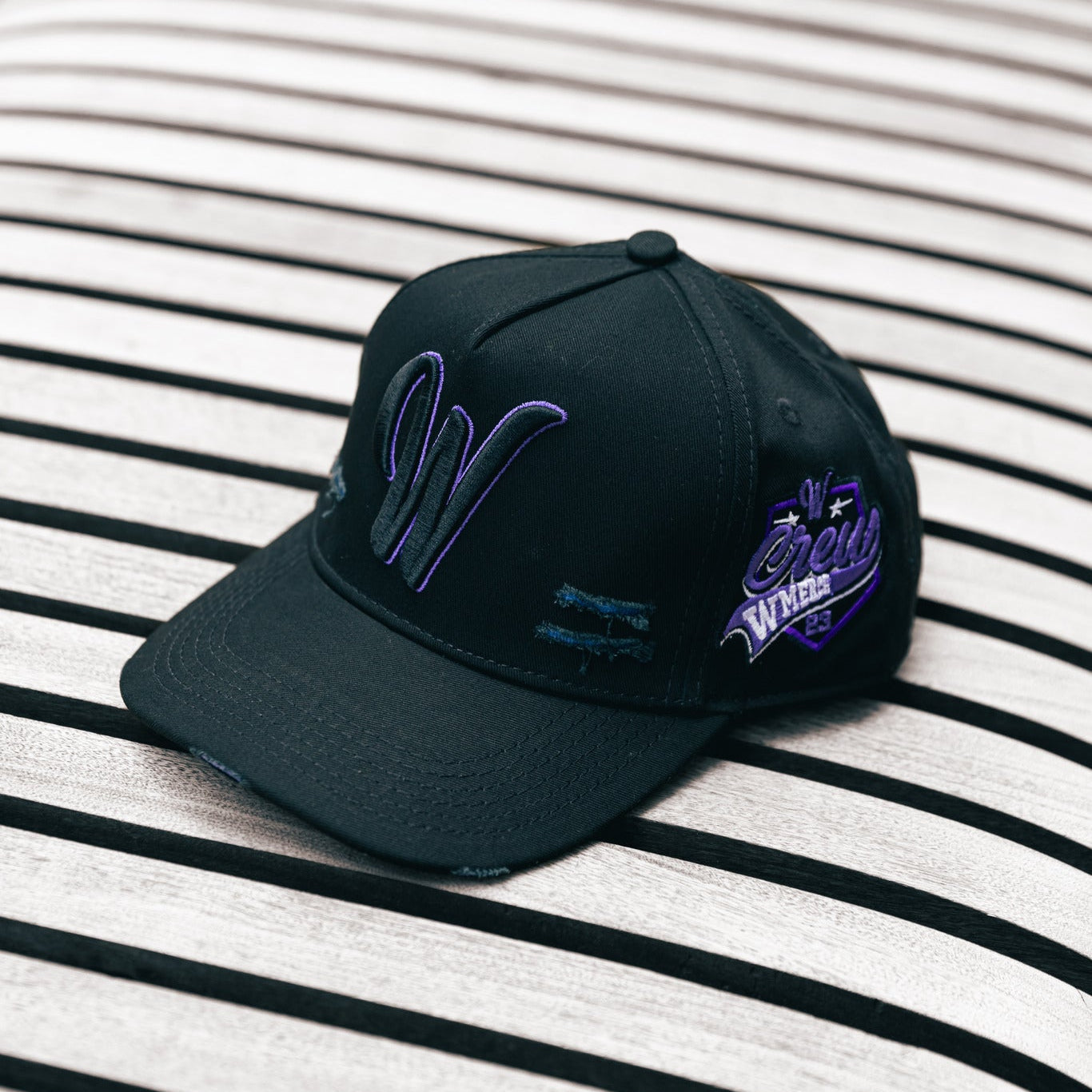 W Merch | Crew Purple and Blue Edition
