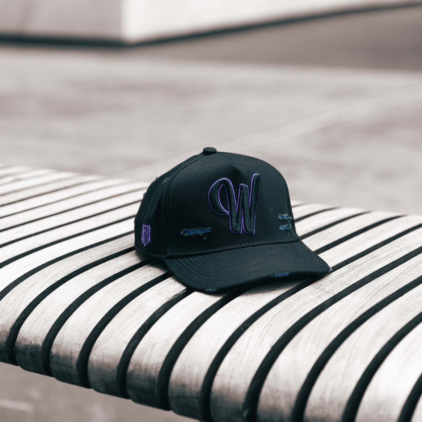 W Merch | Crew Purple and Blue Edition