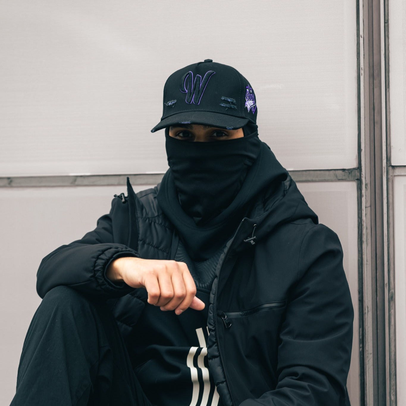 W Merch | Crew Purple and Blue Edition