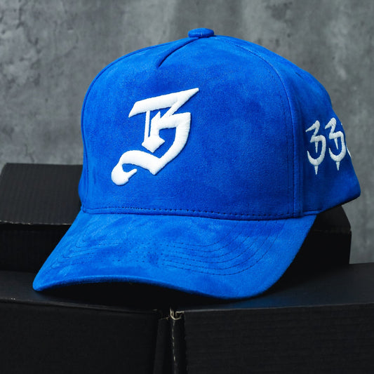 BLESSD 333 AZUL GAMUZA