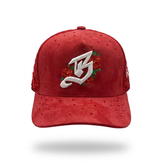 BLESSD MERCH | RED ROSE JEWELED