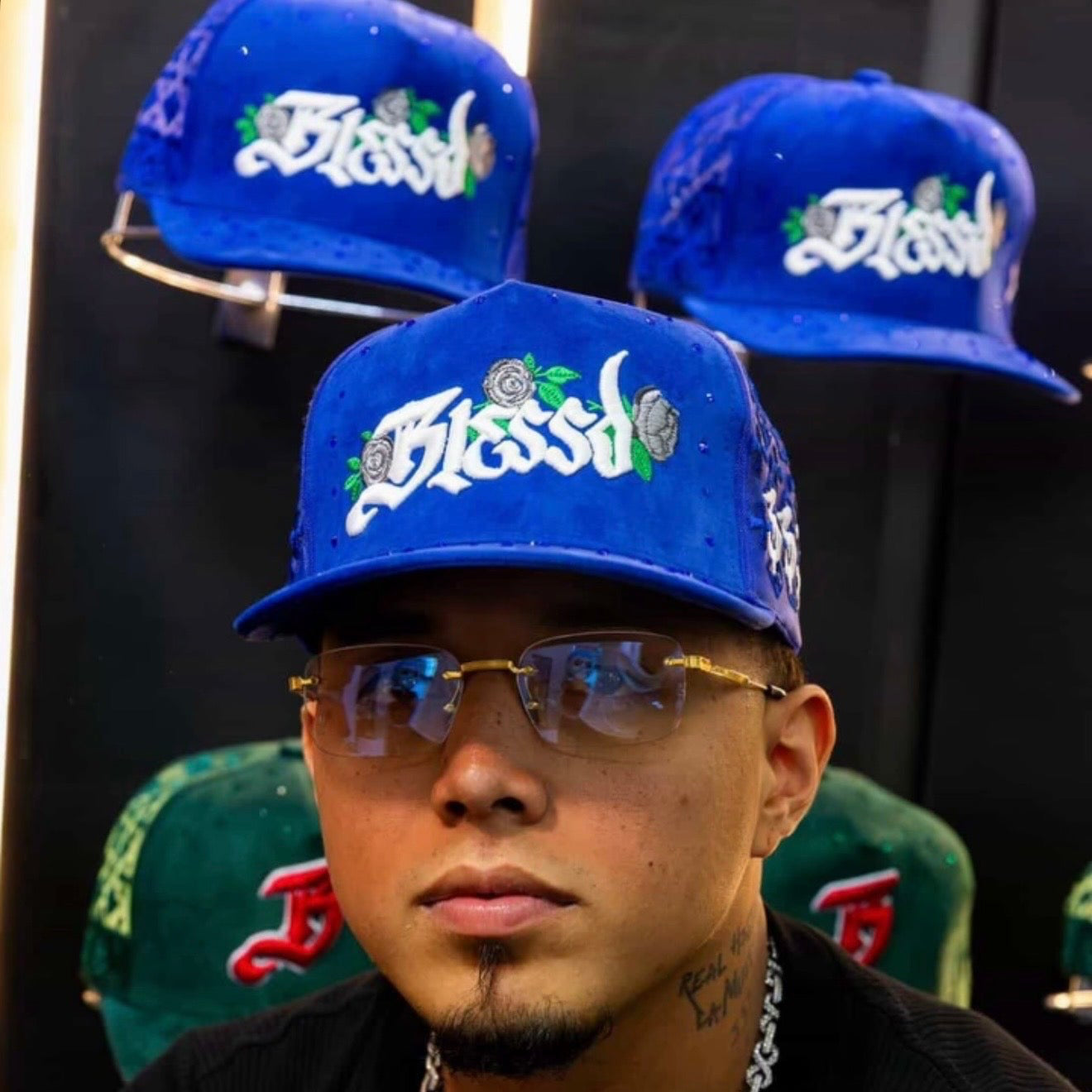 BLESSD MERCH | BLESSD BLUE JEWELED