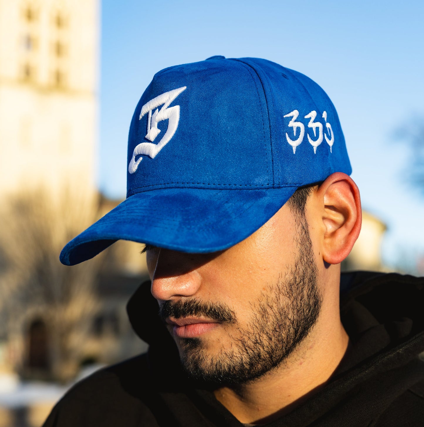 BLESSD 333 AZUL GAMUZA