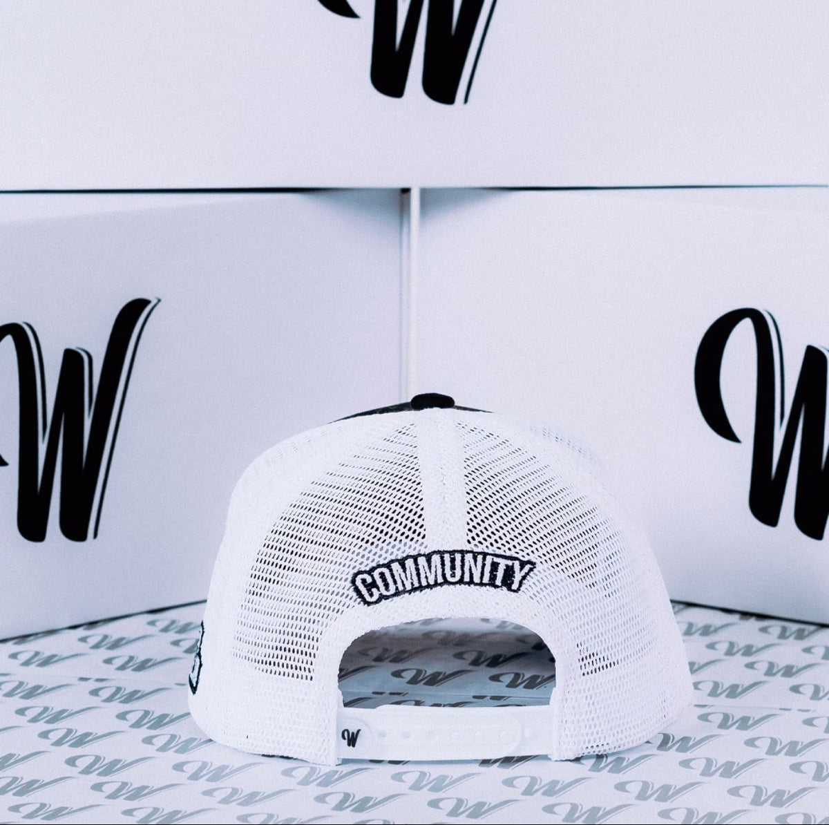 W Merch W MERCH | CLASSIC W BLACK AND WHITE EDITION – JD Caps Shop