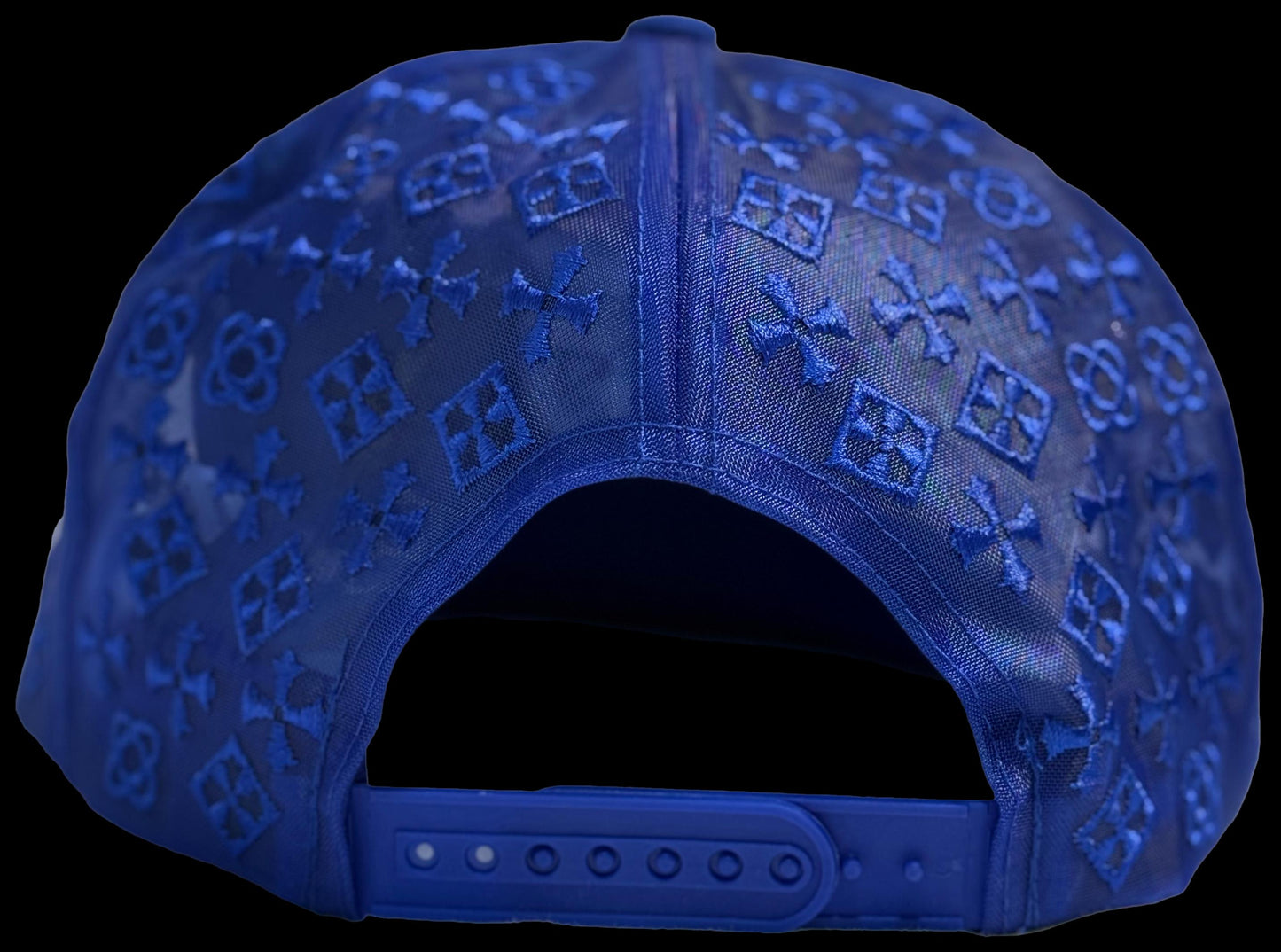 BLESSD MERCH | BLUE JEWELED “B” HAT
