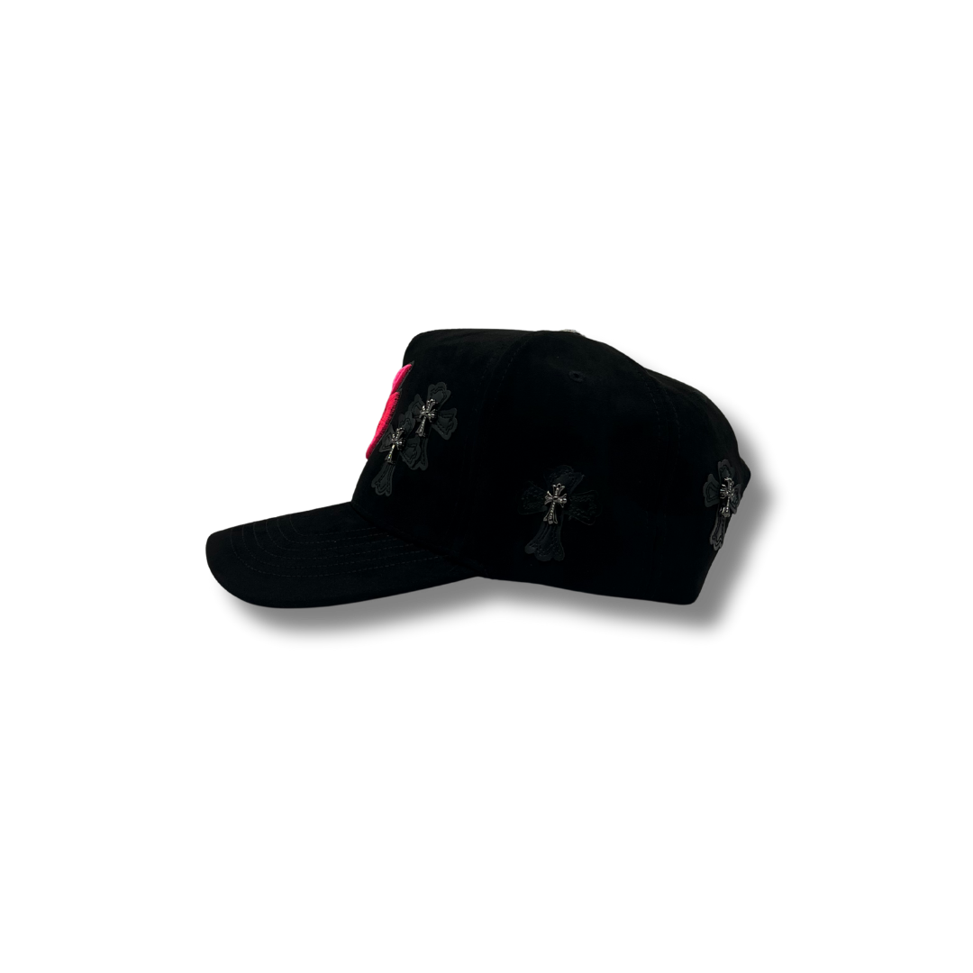 BLESSD MERCH | CROSS PINK “B” HAT