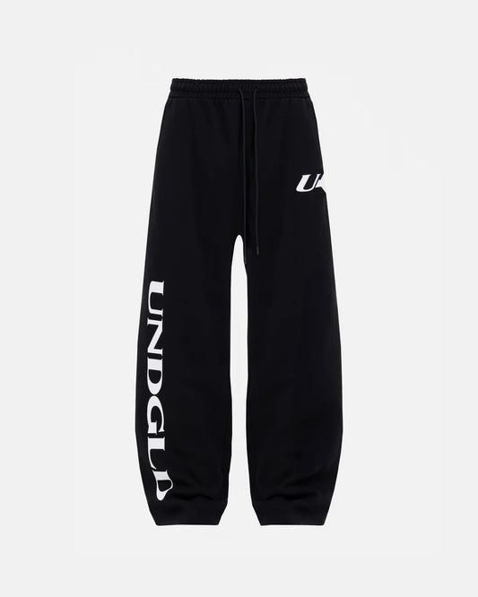 AGNUS DEI U STAR STRAIGHTPANTS BLACK