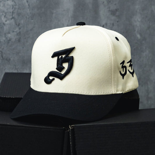 BLESSD MERCH | 333 BEIGE/NEGRO