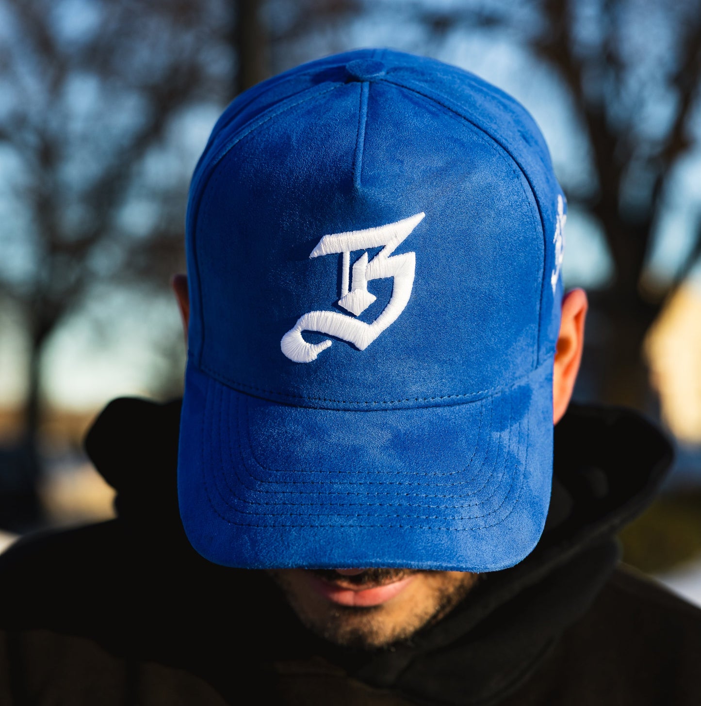 BLESSD 333 AZUL GAMUZA