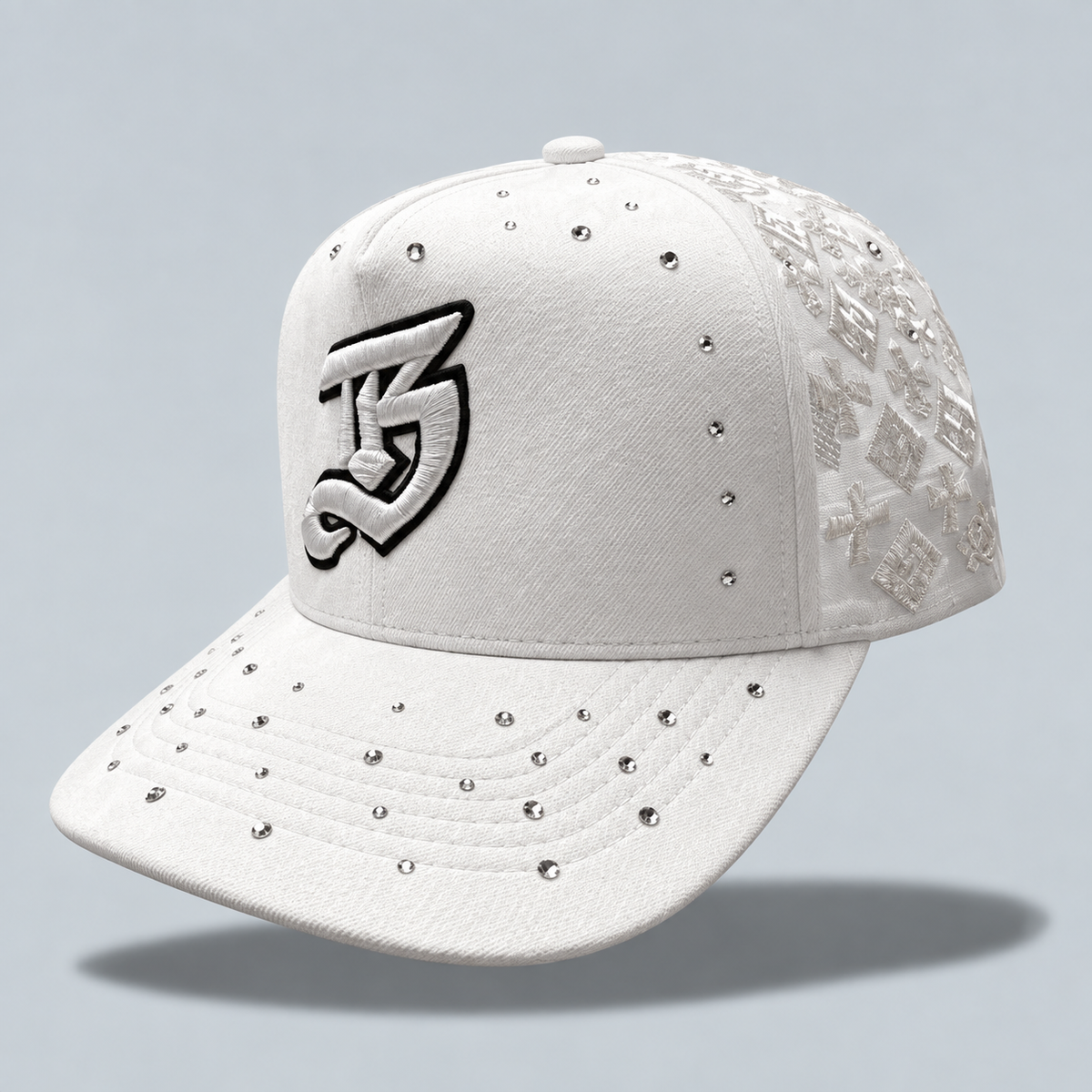 BLESSD MERCH | WHITE JEWELED