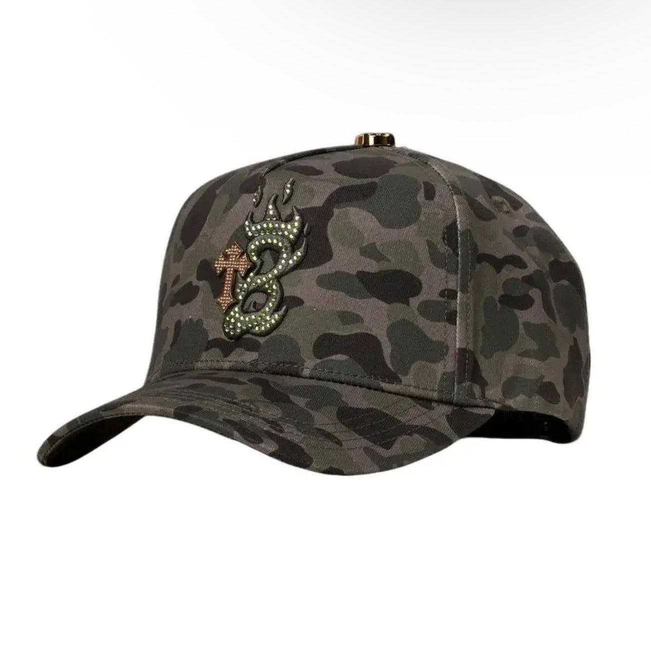 BARBAS HATS | B CROSS CAMO FRIENDS AND FAMILY