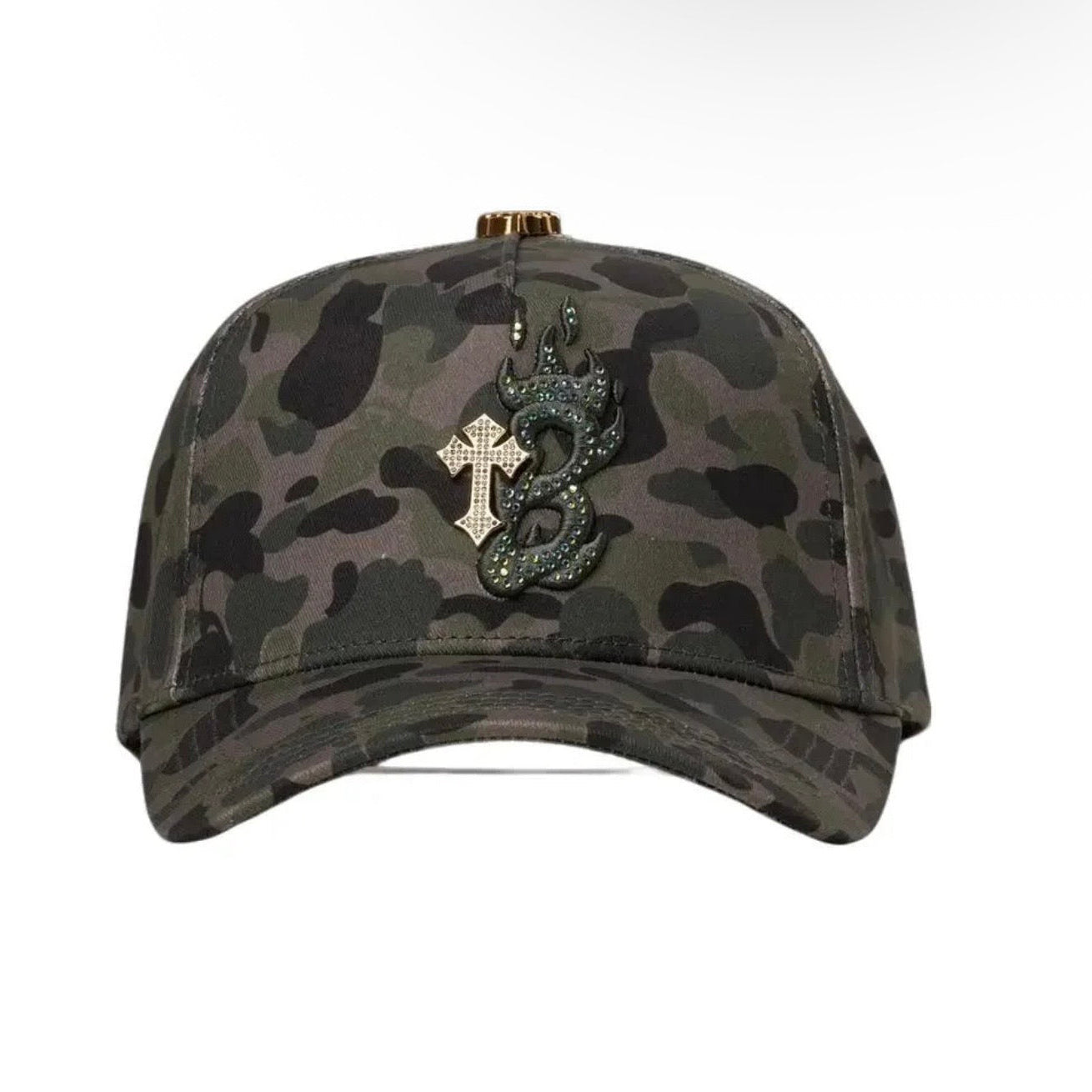 BARBAS HATS | B CROSS CAMO FRIENDS AND FAMILY