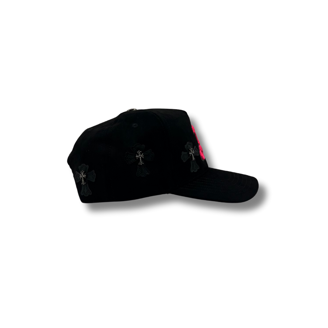 BLESSD MERCH | CROSS PINK “B” HAT