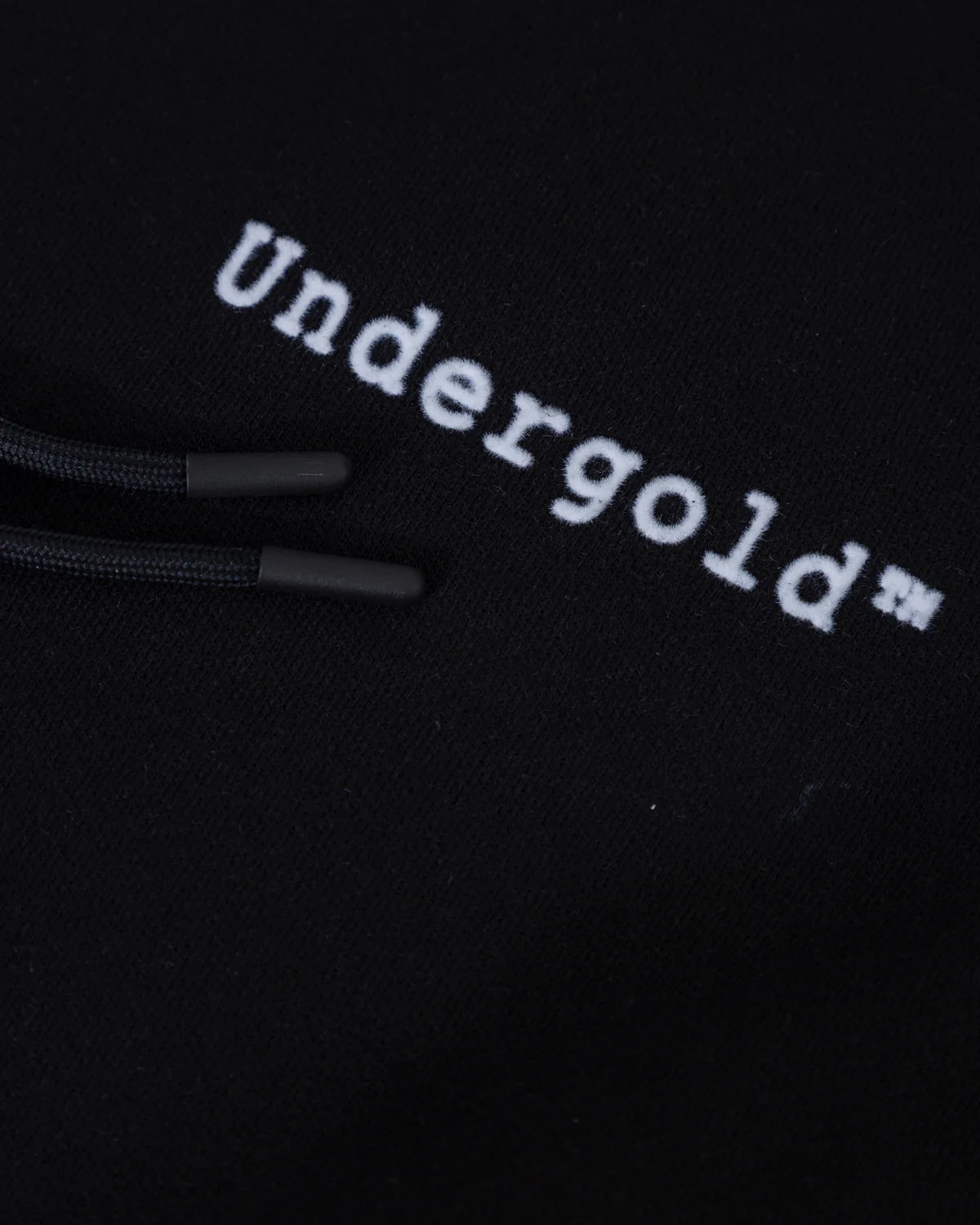 THE PATH GOLDEN CHRIST STRAIGHTPANTS BLACK