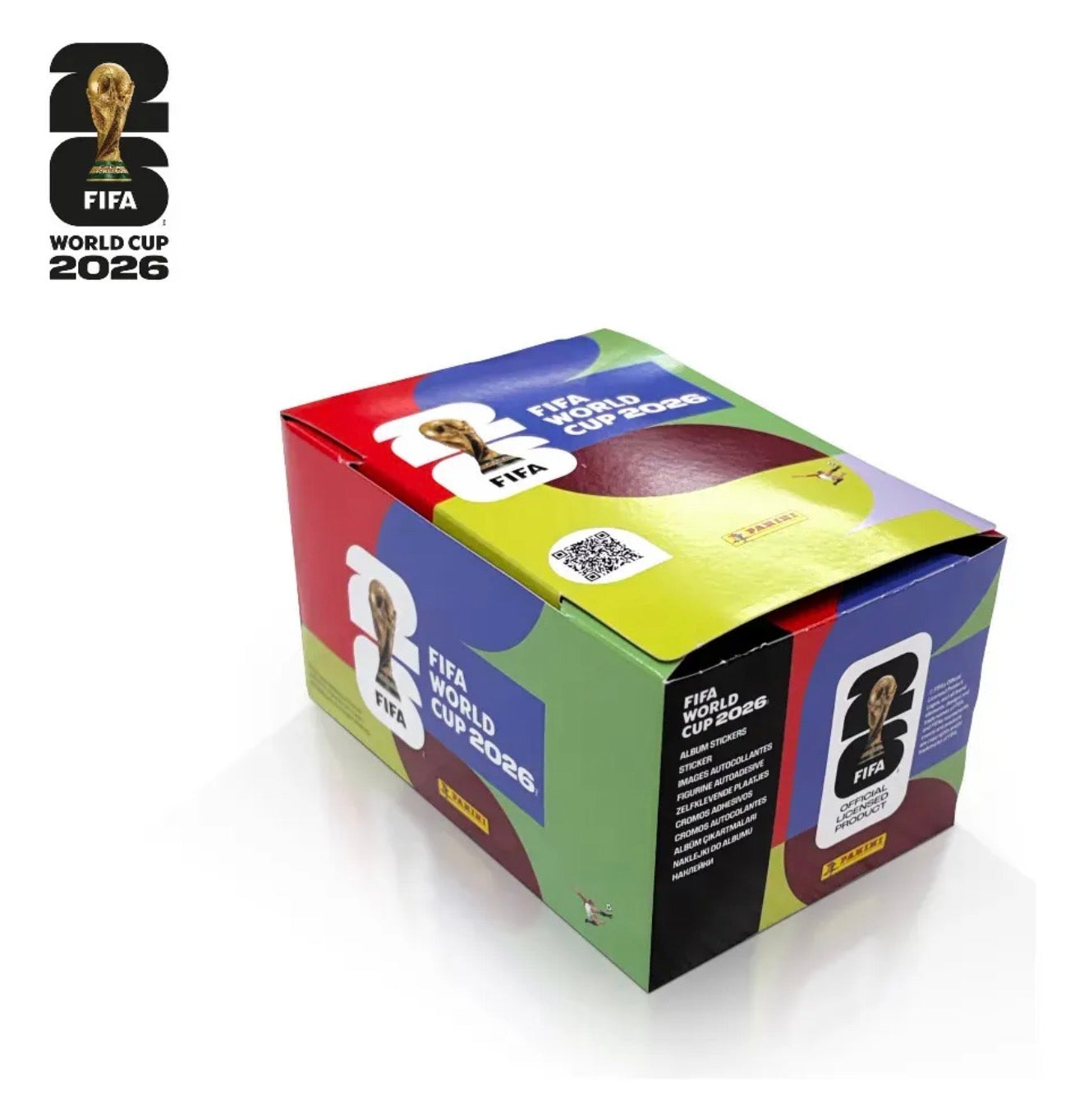 Caja x104 Sobres Panini Copa Mundial De La Fifa 2026