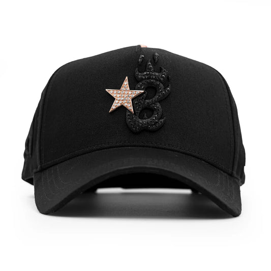 BARBAS HATS | B STAR ROSE GOLD