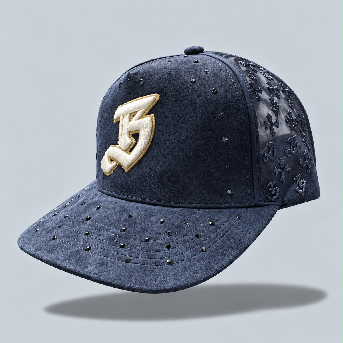 BLESSD MERCH | NAVY JEWELED