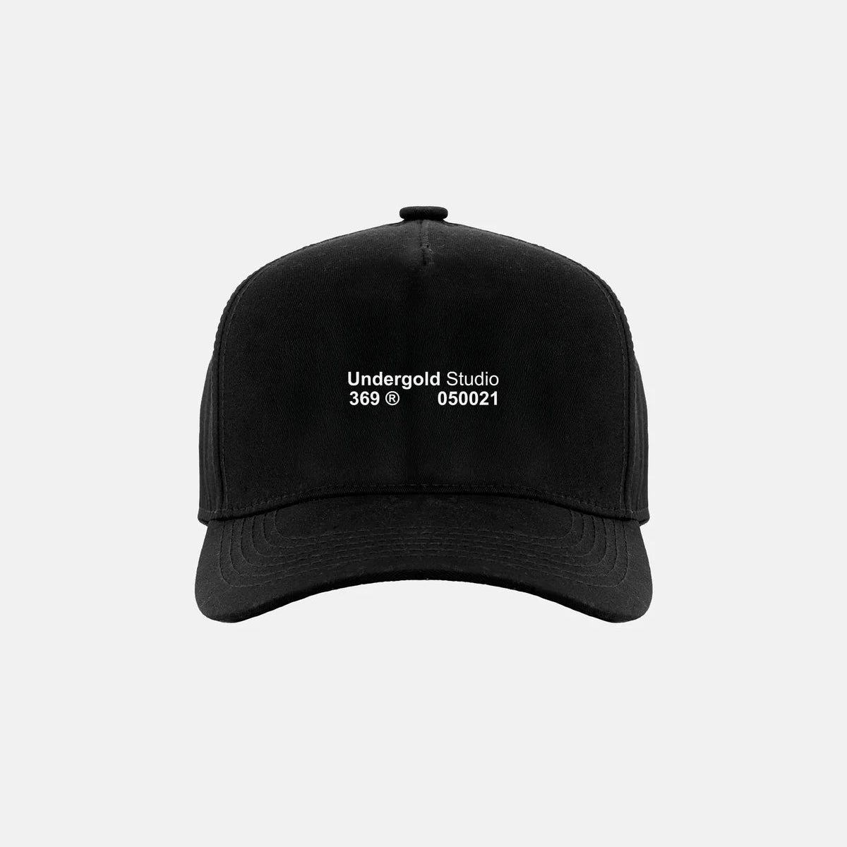 LINE UNDERGOLD STUDIO 369 HIGH CROWN CAP BLACK