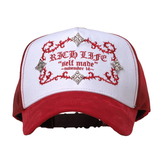 BARBAS HATS | RICH LIFE RED