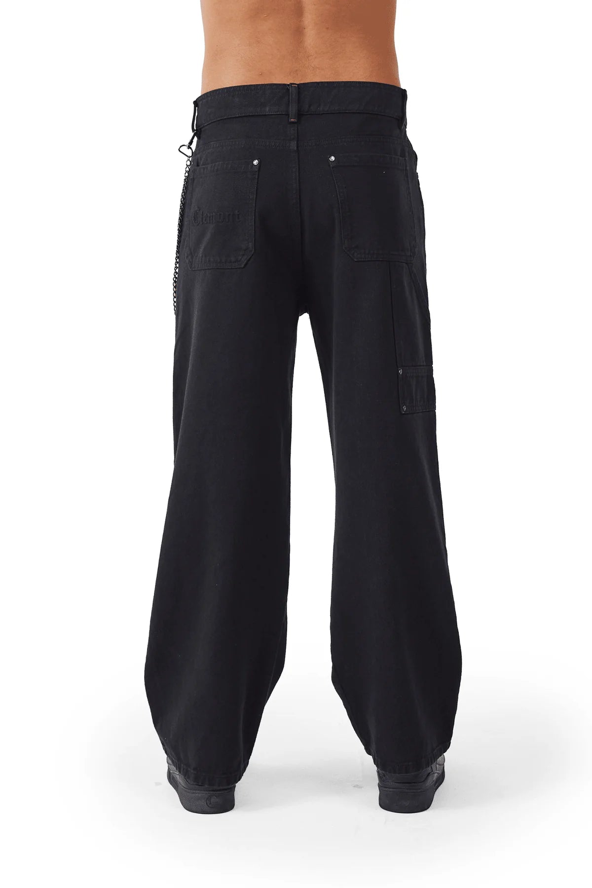 CLEMONT | GOLD BLACK MEN'S TROUSERS