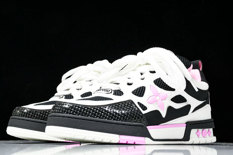 LV Skate Sneaker 'Black Cream Pink'